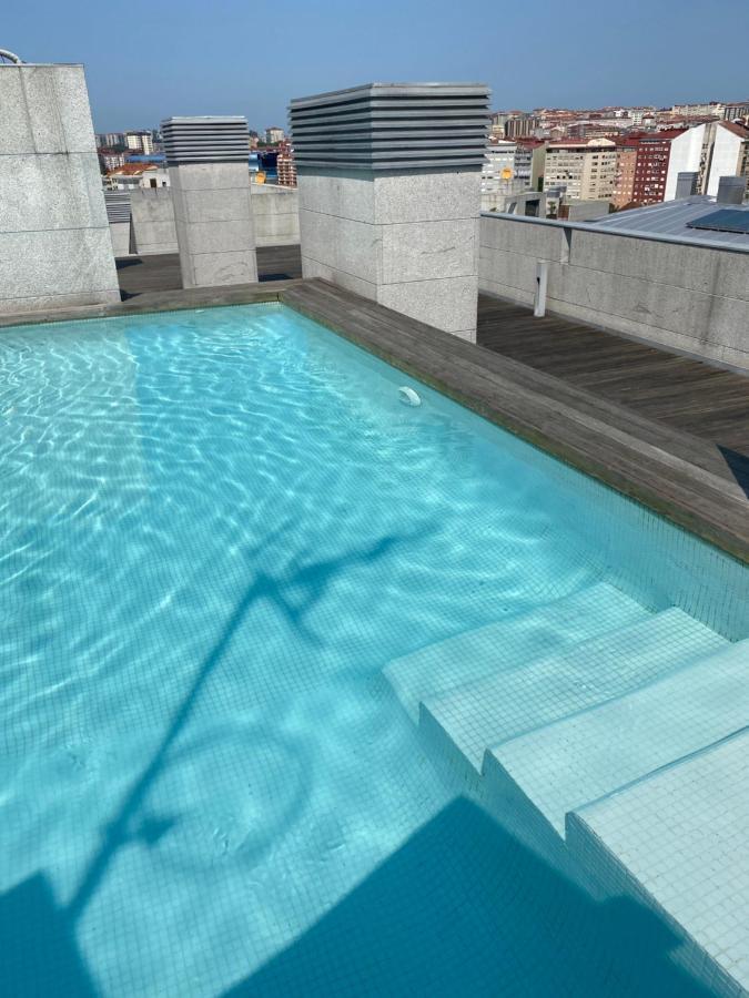 Апартаменты Apartamento Con Piscina Виго Экстерьер фото