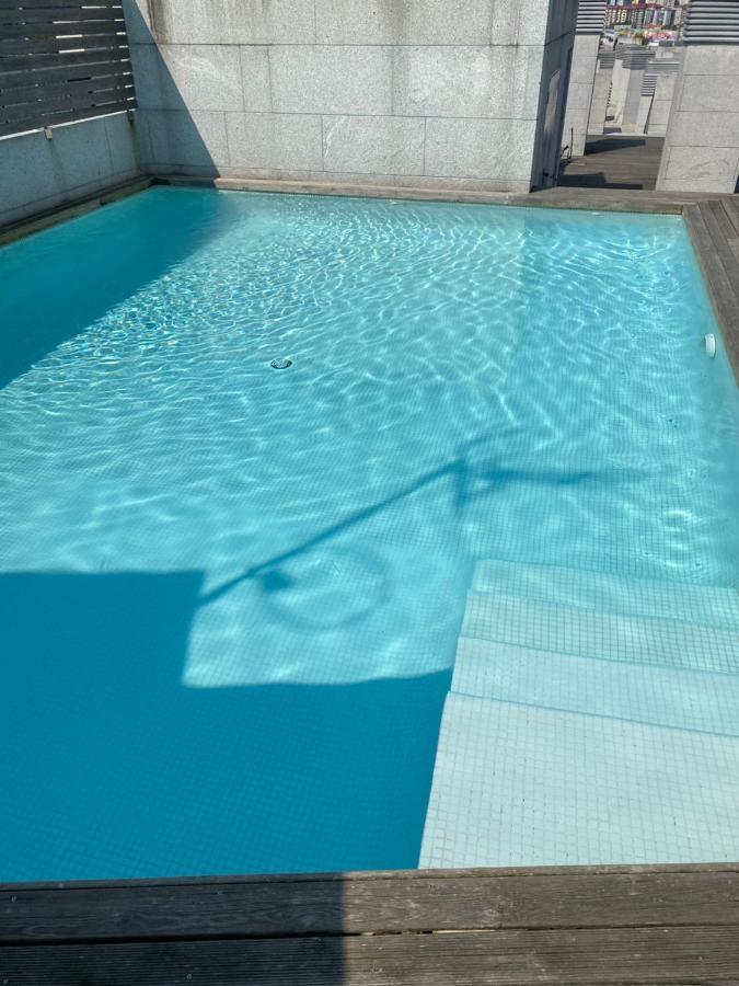 Апартаменты Apartamento Con Piscina Виго Экстерьер фото