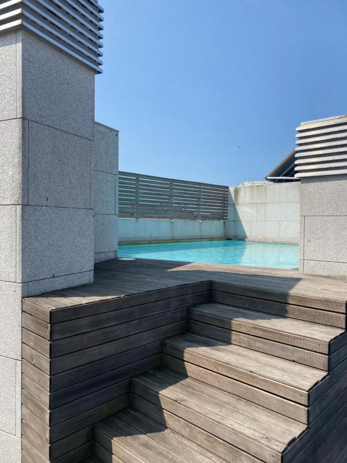 Апартаменты Apartamento Con Piscina Виго Экстерьер фото