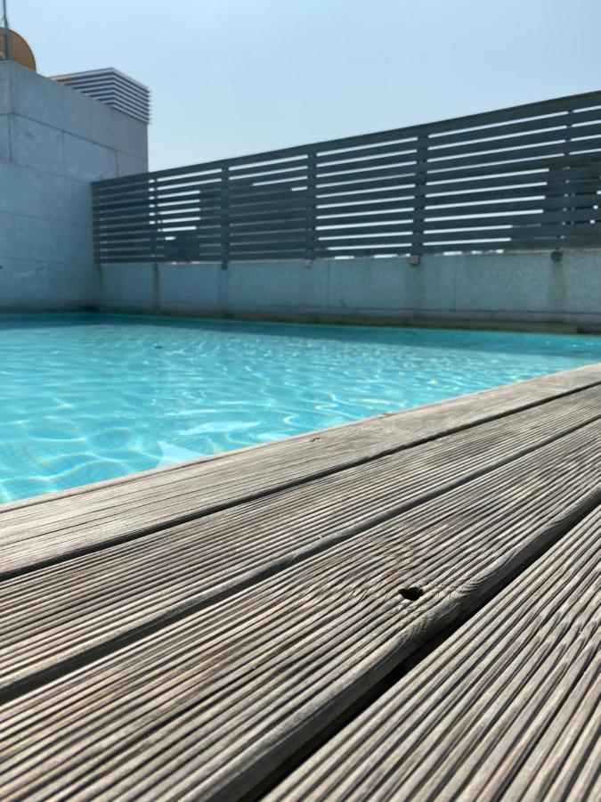 Апартаменты Apartamento Con Piscina Виго Экстерьер фото